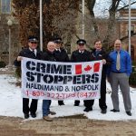Crime Stoppers Month Flag Raising