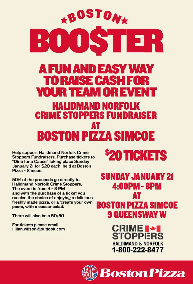 Boston Booster Fundraiser