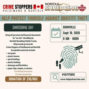 Shredding Day - Dunnville